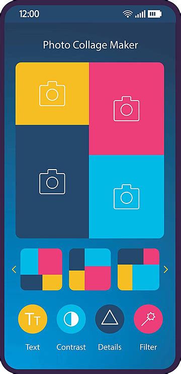 Collage design interface