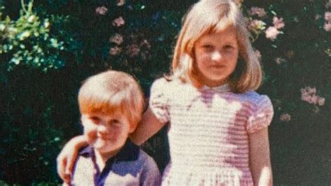 Princess Diana as a child with longer hair