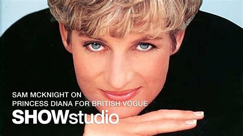 Sam McKnight styling Princess Diana's hair
