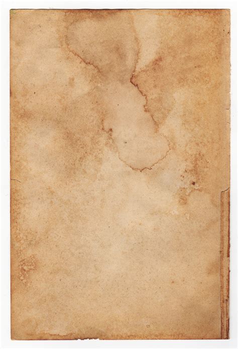 Example of a tea-stained paper texture