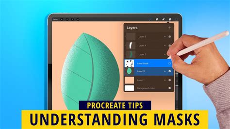 Procreate Clipping Mask example