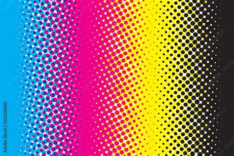 CMYK color gradient