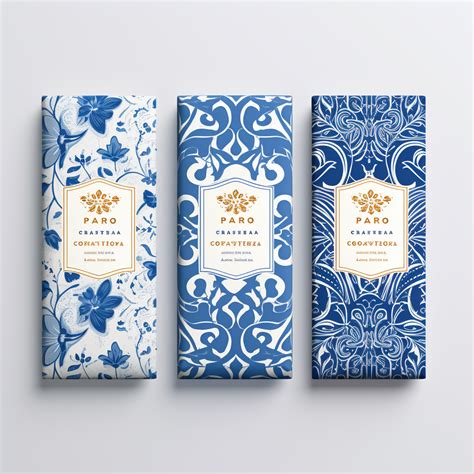 Example of a seamless pattern applied to product packaging