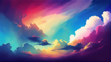 Gradient sky background