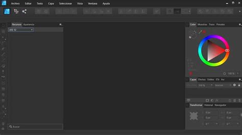 Affinity Designer interface showing vector and raster tools side-by-side