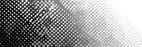 Diagram illustrating halftone dots of varying sizes representing different shades of gray