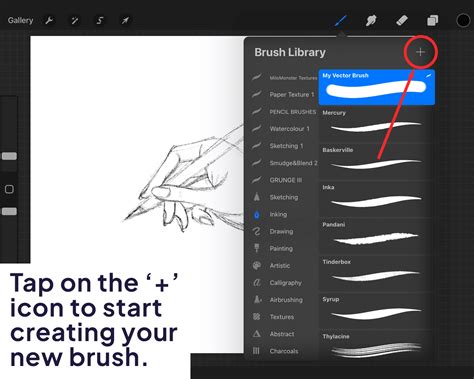 Procreate custom canvas creation menu