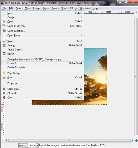 Screenshot of Photoshop's 
