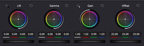 Darktable Color Balance RGB module interface with saturation controls