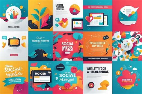 Example of social media graphics created in Photoshop