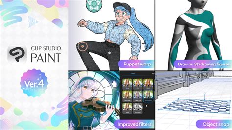 Clip Studio Paint Ver. 5.0 interface