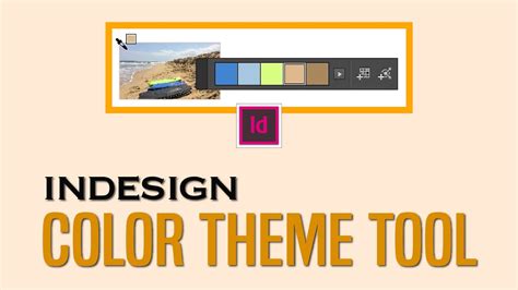 InDesign Color Theme tool in action