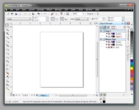 CorelDRAW Graphics Suite interface