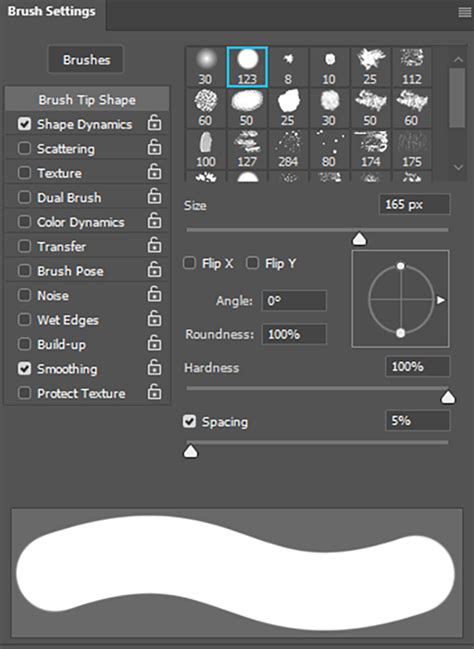 Photoshop Brush Tool - Custom Brush Creation Example