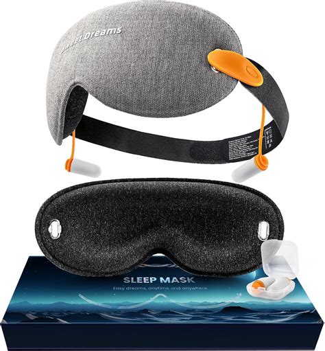 Close-up of a sleep mask with realistic lighting and shadow detail