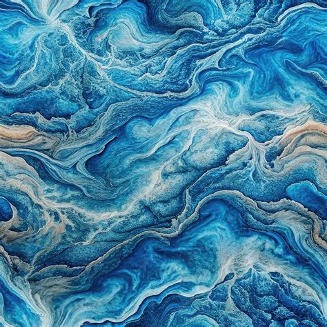 A surreal landscape with a folded earth texture