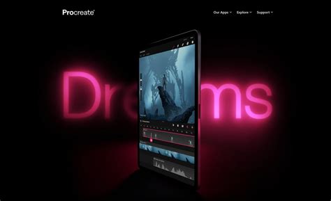 Comparison of Procreate and Procreate Dreams interfaces