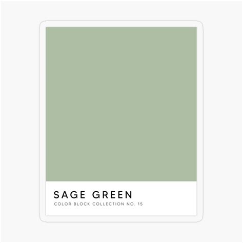 Sage green color swatch