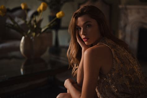 Dark and moody portrait