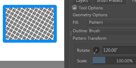 Krita Pattern Fill Example