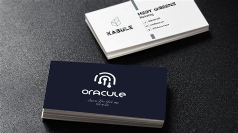 Typography examples for business cards