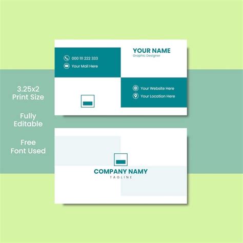 Print-ready business card file formats