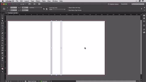 InDesign book cover layout with front, spine, and back