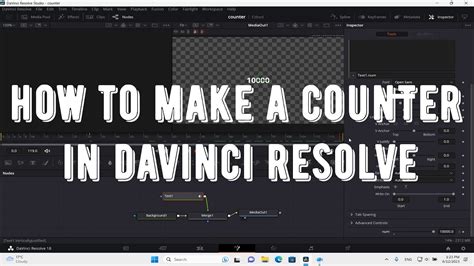 DaVinci Resolve FPS counter