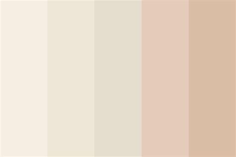 vintage paper color palette