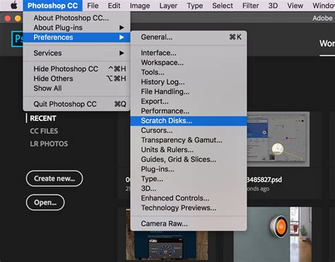Diagram illustrating how Photoshop uses scratch disk and RAM