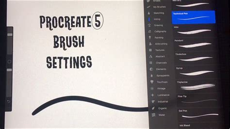 Procreate Drawing Guide settings menu