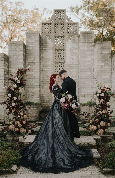 Dark and Moody wedding photo example