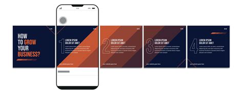 Instagram carousel post example