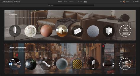 Adobe Substance 3D Collection applications