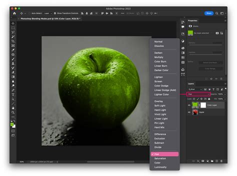 Photoshop blend if slider for glow integration