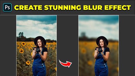 Photoshop gaussian blur for bokeh