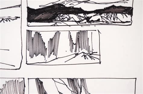 Thumbnail sketch of a quote in Procreate