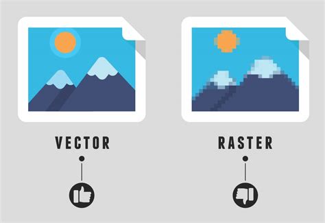 Vector vs Raster comparison