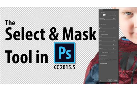 Photoshop Select and Mask Refinement Tools