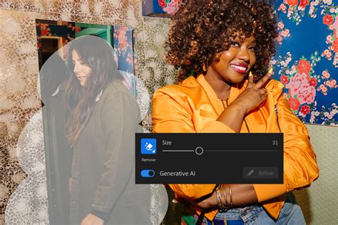 Adobe Firefly Generative Remove interface