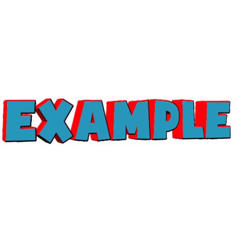 Transparent GIF examples