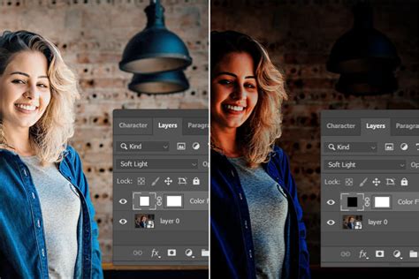 Demonstrating Procreate layer blending modes like Overlay and Soft Light
