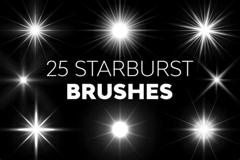 Photoshop brush settings for starburst effect