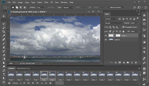 Photoshop Timeline with Frames
