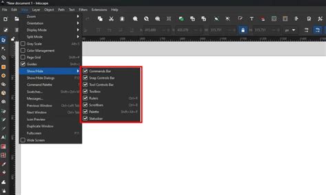 Inkscape interface with Transform and Align panels visible