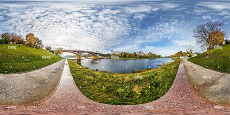 A 360-degree panorama displayed in a spherical viewer