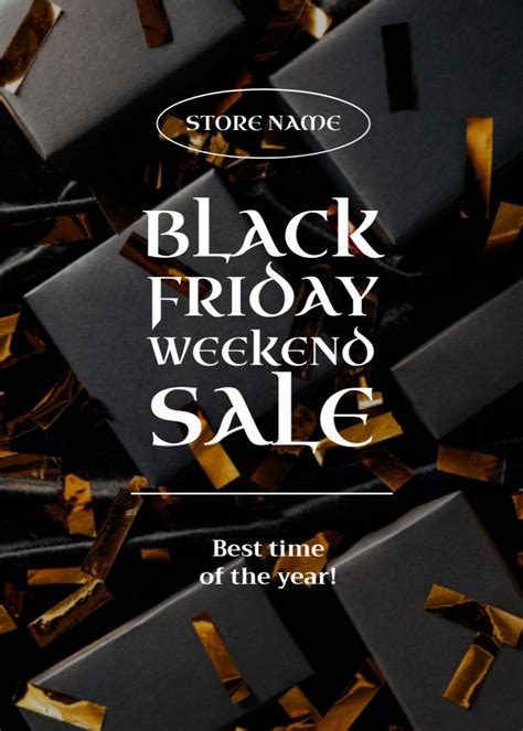 Black Friday sale announcement for software