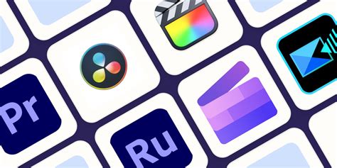 Collage of different photo editing software interfaces