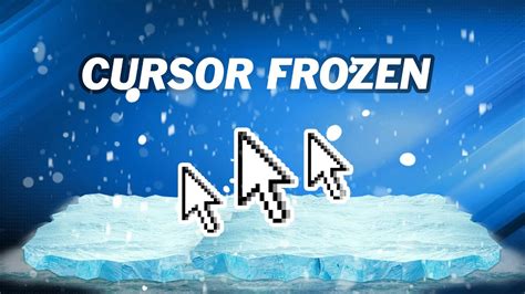 Illustration of a dimmed computer screen with a frozen cursor