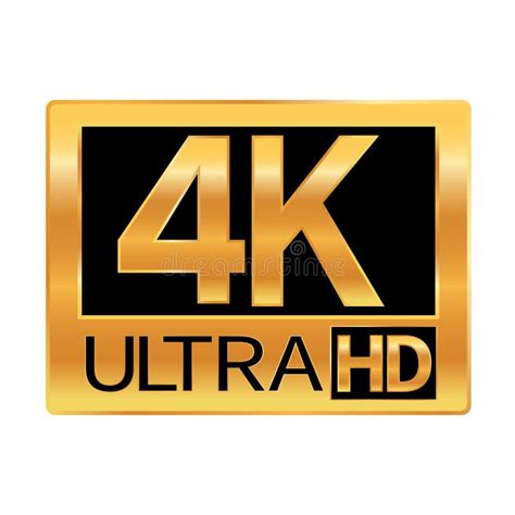 4K resolution icon